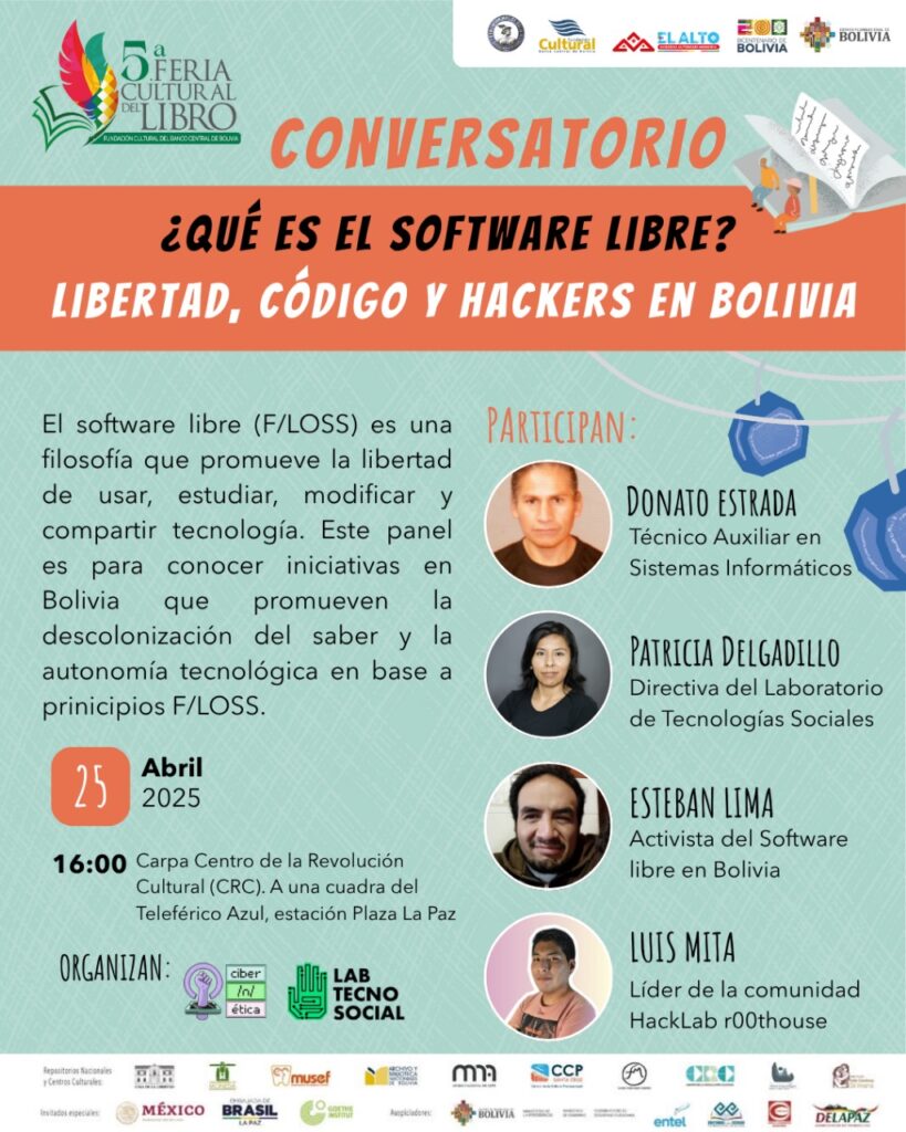 Afiche del Conversatorio