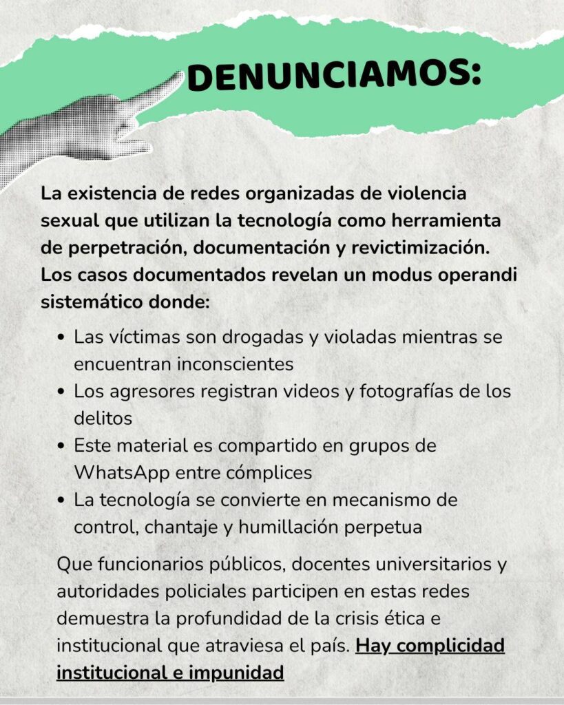 Denunciamos ante VGFT en Bolivia