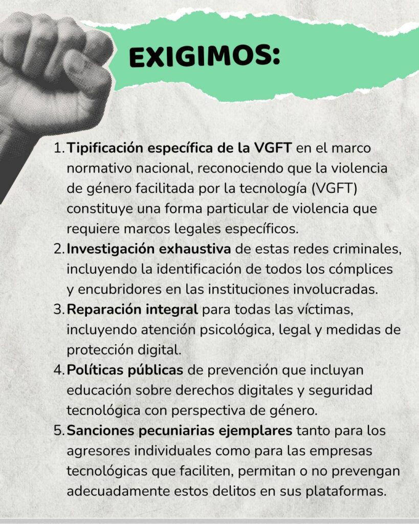 Exigimos ante VGFT en Bolivia