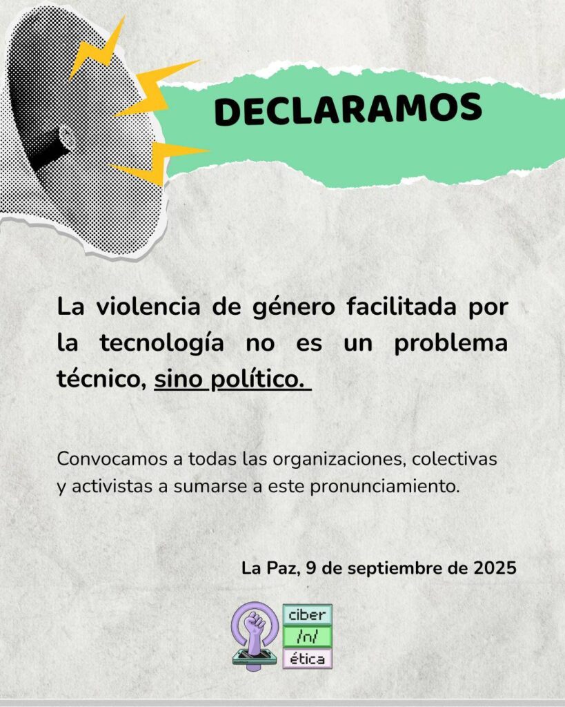 Declaramos ante VGFT en Bolivia